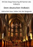 Dem deutschen Volke(r) (eBook, ePUB) Dem deutschen Volke(r) (eBook, ePUB)