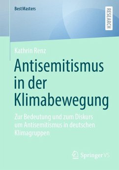 Antisemitismus in der Klimabewegung (eBook, PDF) - Renz, Kathrin