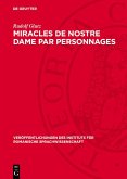 Miracles de Nostre Dame par personnages (eBook, PDF)