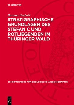 Cover Stratigraphische Grundlagen des Stefan C und Rotliegenden im Thüringer Wald (eBook, PDF)