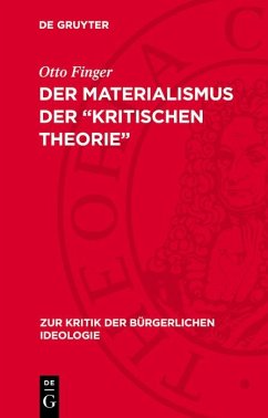 Cover Der Materialismus der 