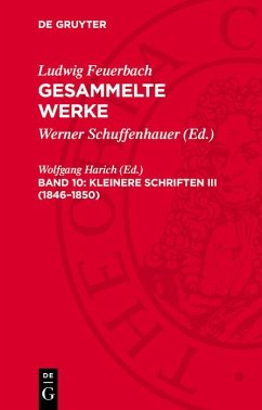 Cover Kleinere Schriften III (1846-1850) (eBook, PDF)