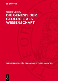 Cover Die Genesis der Geologie als Wissenschaft (eBook, PDF)