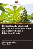 Utilisation du biodiesel WCO et du n-butanol dans un moteur diesel à injection directe