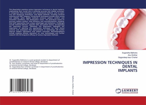 IMPRESSION TECHNIQUES IN DENTAL IMPLANTS