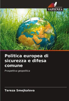 Cover Politica europea di sicurezza e difesa comune
