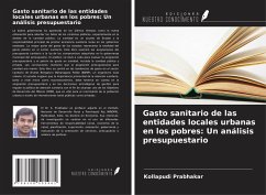 Cover Gasto sanitario de las entidades locales urbanas en los pobres: Un análisis presupuestario