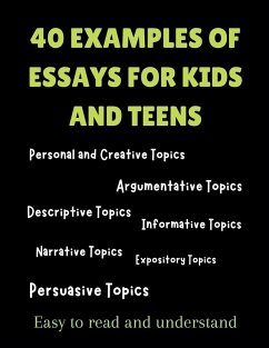 Cover 40 Examples Of Essays For Kids And Teens