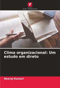 Cover Clima organizacional: Um estudo em direto