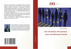 Cover Des romanciers afro-parisens pour une littérature-monde