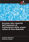 Accesso alla capacità dell'impianto di trattamento delle acque reflue di Kwa-Nobuhle Accesso alla capacità dell'impianto di trattamento delle acque reflue di Kwa-Nobuhle