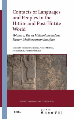 Contacts of Languages and Peoples in the Hittite and Post-Hittite World