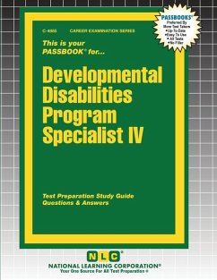 Developmental Disabilities Program Specialist IV