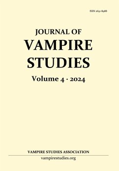 Cover Journal of Vampire Studies