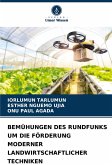 BEMÜHUNGEN DES RUNDFUNKS UM DIE FÖRDERUNG MODERNER LANDWIRTSCHAFTLICHER TECHNIKEN BEMÜHUNGEN DES RUNDFUNKS UM DIE FÖRDERUNG MODERNER LANDWIRTSCHAFTLICHER TECHNIKEN