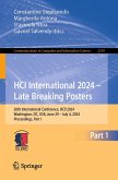 HCI International 2024 - Late Breaking Posters (eBook, PDF)