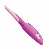 Schulfüller ergonomisch für Linkshänder mit Anfänger-Feder A - STABILO EASYbirdy 3D DreamWorld Special Edition in pink - inkl. Patrone