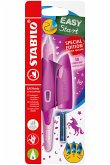 Schulfüller ergonomisch für Rechtshänder mit Anfänger-Feder A - STABILO EASYbirdy 3D DreamWorld Special Edition in pink - inkl. Patrone Schulfüller ergonomisch für Rechtshänder mit Anfänger-Feder A - STABILO EASYbirdy 3D DreamWorld Special Edition in pink - inkl. Patrone