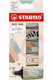 Textmarker - STABILO BOSS MINI Naturevibes – 5er Pack - 5 Farben