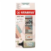 Textmarker - STABILO BOSS MINI Naturevibes – 5er Pack - 5 Farben Textmarker - STABILO BOSS MINI Naturevibes – 5er Pack - 5 Farben