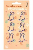6er-Set Büroklammern »Pfotenbande«