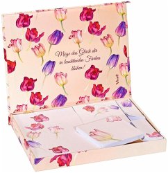 Cover Notizzettelbox »Blühendes Glück«
