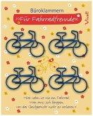 4er-Set Büroklammern »Fahrradfreunde«
