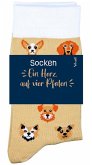 Socken für Hundeliebhaber »Ein Herz auf vier Pfoten«