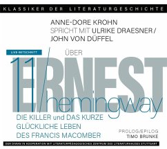 Cover Ein Gespräch über Ernest Hemingway - Die Killer und Das kurze glückliche Leben des Francis Macomber