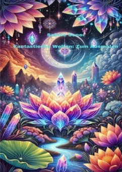 Cover Fantastische Welten: Zum Ausmalen