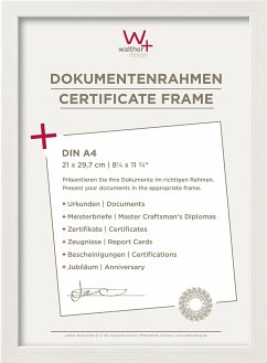 Cover Walther Construction 21x29,7 Kunststoff weiß DIN A4 JK130W