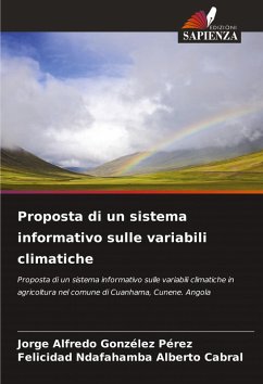 Proposta di un sistema informativo sulle variabili climatiche - Gonzélez Pérez, Jorge Alfredo;Alberto Cabral, Felicidad Ndafahamba
