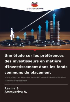 Cover Une étude sur les préférences des investisseurs en matière d'investissement dans les fonds communs de placement