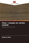 Favo : Lampe en carton ondulé Favo : Lampe en carton ondulé