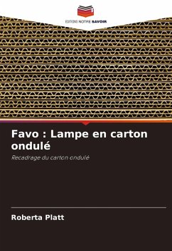Cover Favo : Lampe en carton ondulé