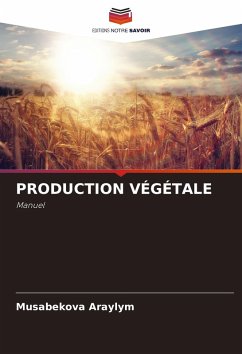 Cover PRODUCTION VÉGÉTALE