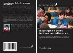 Cover Investigación de los factores que influyen en