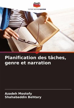 Cover Planification des tâches, genre et narration