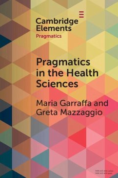 Cover Pragmatics in the Health Sciences