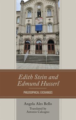 Cover Edith Stein and Edmund Husserl