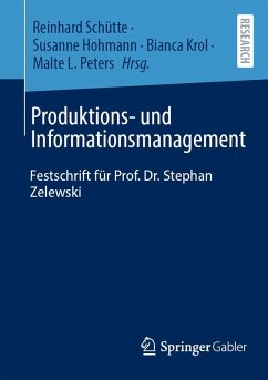 Cover Produktions- und Informationsmanagement (eBook, PDF)