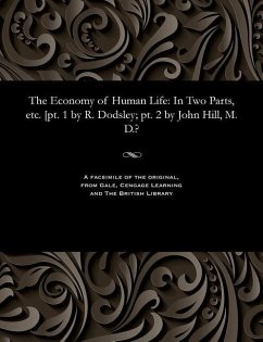 The Economy of Human Life - Dodsley, Robert