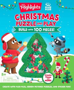 Cover Christmas Puzzle and Play: Build with 100 Pieces!