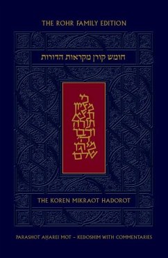 Cover Koren Mikraot Hadorot, V27: Aharei Mot - Kedoshim