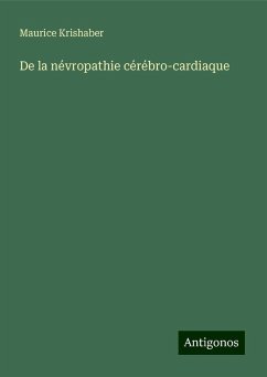 De la névropathie cérébro-cardiaque - Krishaber, Maurice