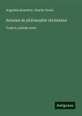 Annales de philosophie chrétienne Annales de philosophie chrétienne