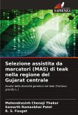 Selezione assistita da marcatori (MAS) di teak nella regione del Gujarat centrale Selezione assistita da marcatori (MAS) di teak nella regione del Gujarat centrale