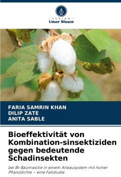 Cover Bioeffektivität von Kombination-sinsektiziden gegen bedeutende Schadinsekten