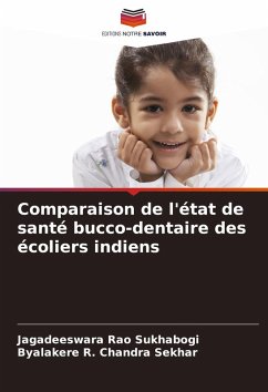 Cover Comparaison de l'état de santé bucco-dentaire des écoliers indiens