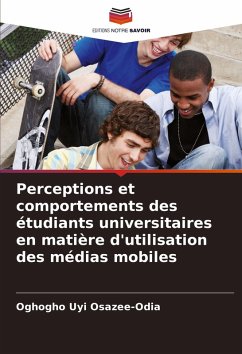 Cover Perceptions et comportements des étudiants universitaires en matière d'utilisation des médias mobiles